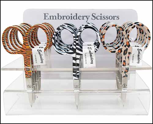 Embroidery Scissors - Zebra Stripes